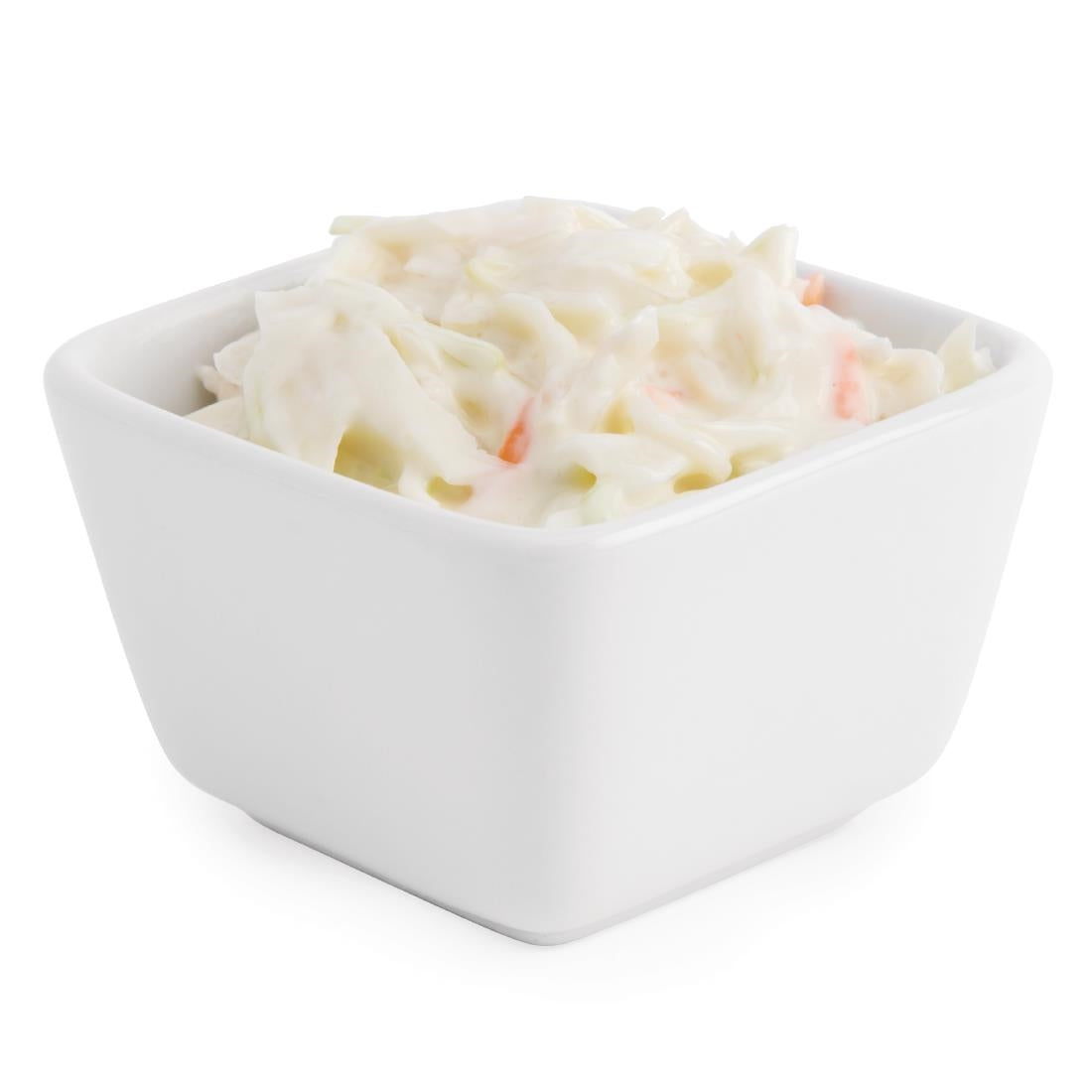 Olympia Whiteware Tall Square Mini Dishes 75mm (12 Pack)