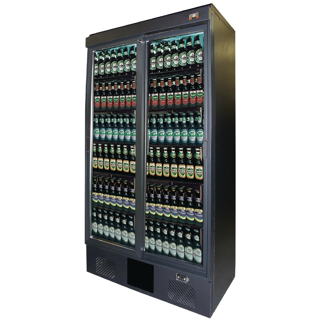 Gamko Maxiglass 2 Glass Door 500Ltr Bottle Cooler Cabinet MG3/500SD