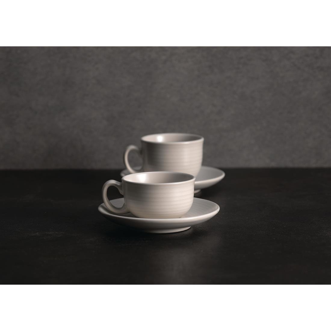 Dudson Evo Pearl Teacups 227ml (6 Pack)