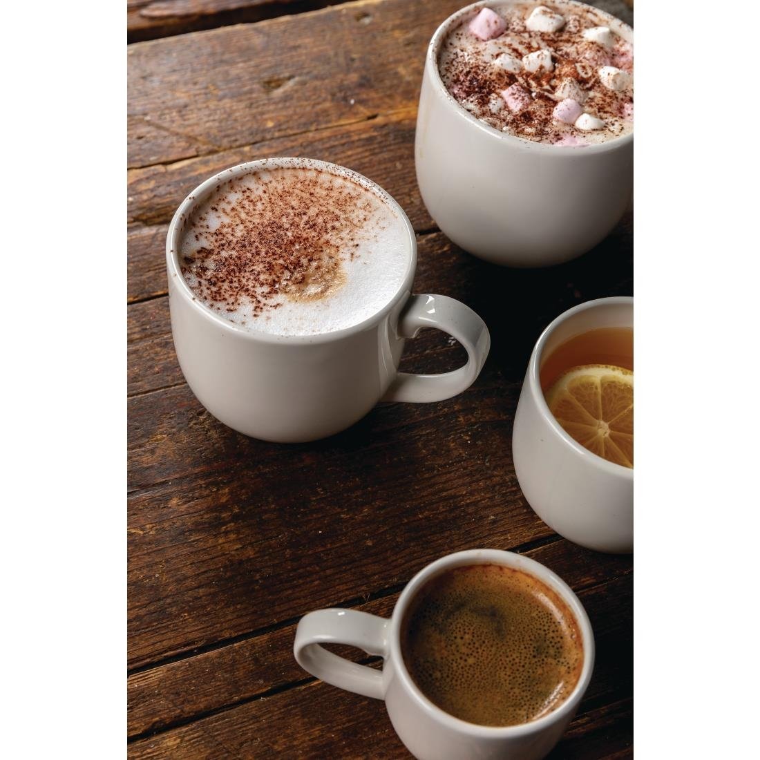 Steelite Taste City Mugs White 450ml (12 Pack)