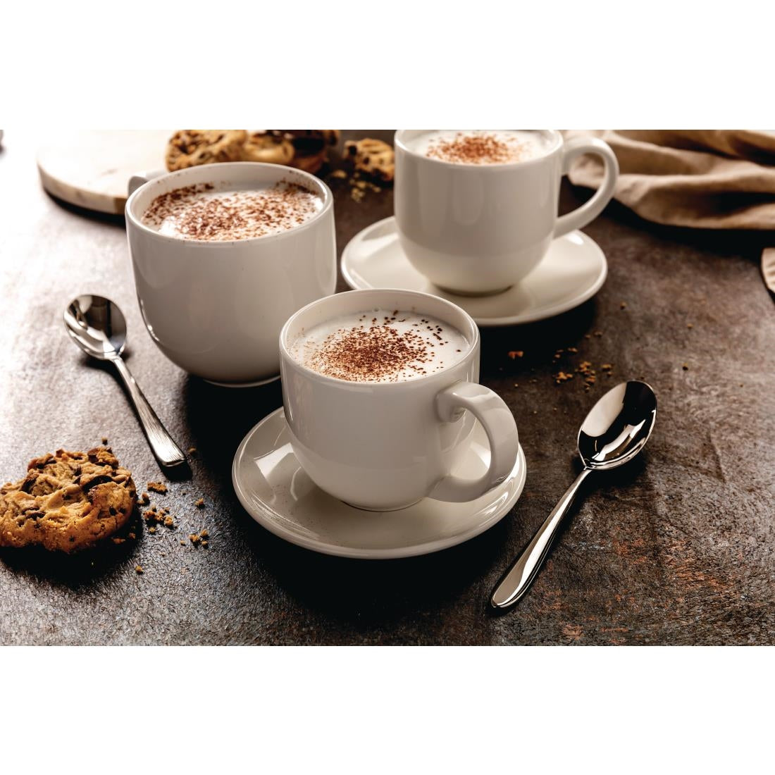 Steelite Taste City Mugs White 285ml (12 Pack)