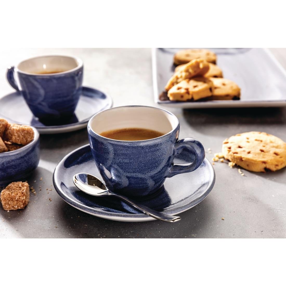 Steelite Revolution Bluestone Dipping Bowls 65mm (12 Pack)