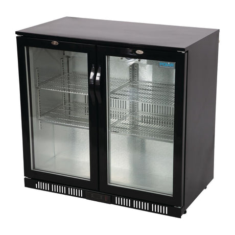 Polar G-Series Back Bar Cooler with Hinged Doors 198Ltr