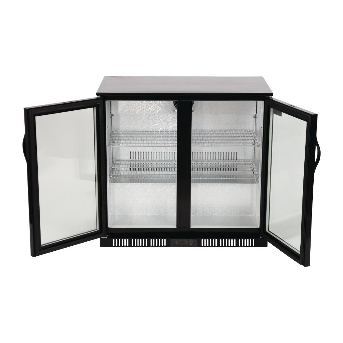 Polar G-Series Back Bar Cooler with Hinged Doors 198Ltr