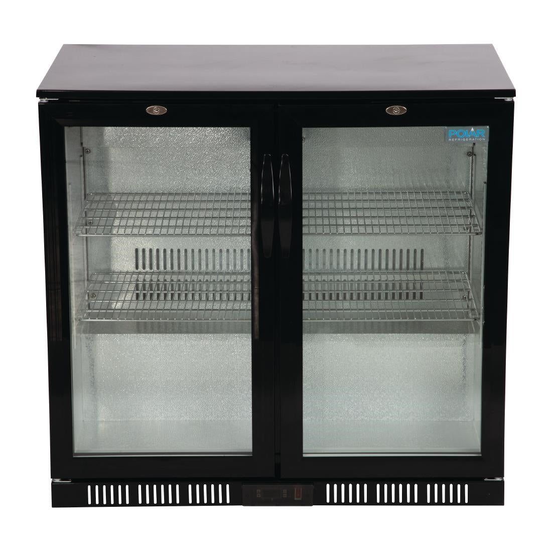 Polar G-Series Back Bar Cooler with Hinged Doors 198Ltr