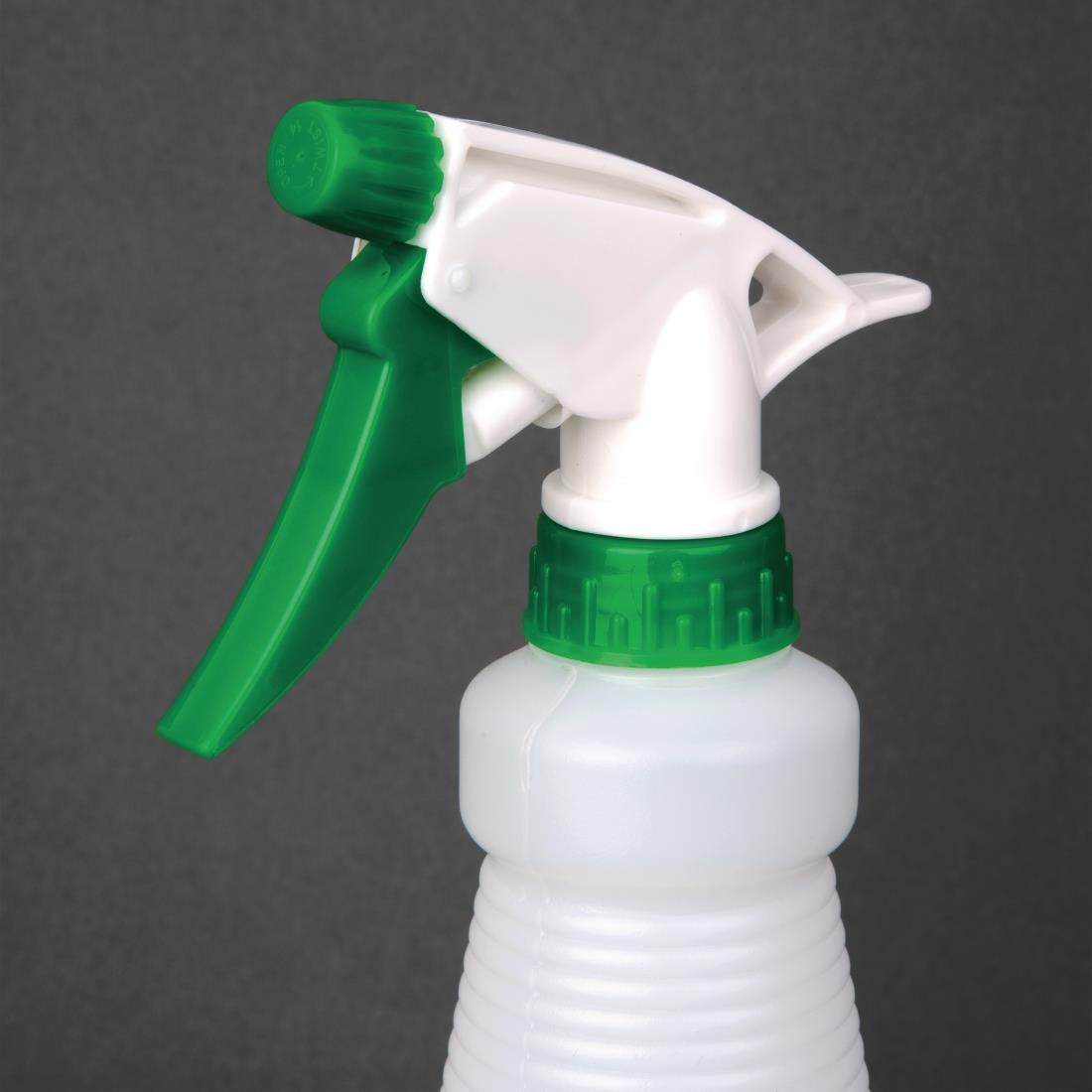 Jantex Colour-Coded Trigger Spray Bottle Green 750ml