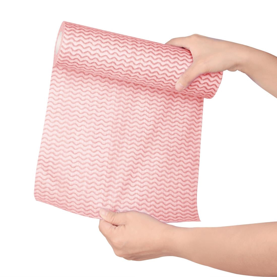 Jantex Non Woven Cloth Red (Roll of 100 Sheets)