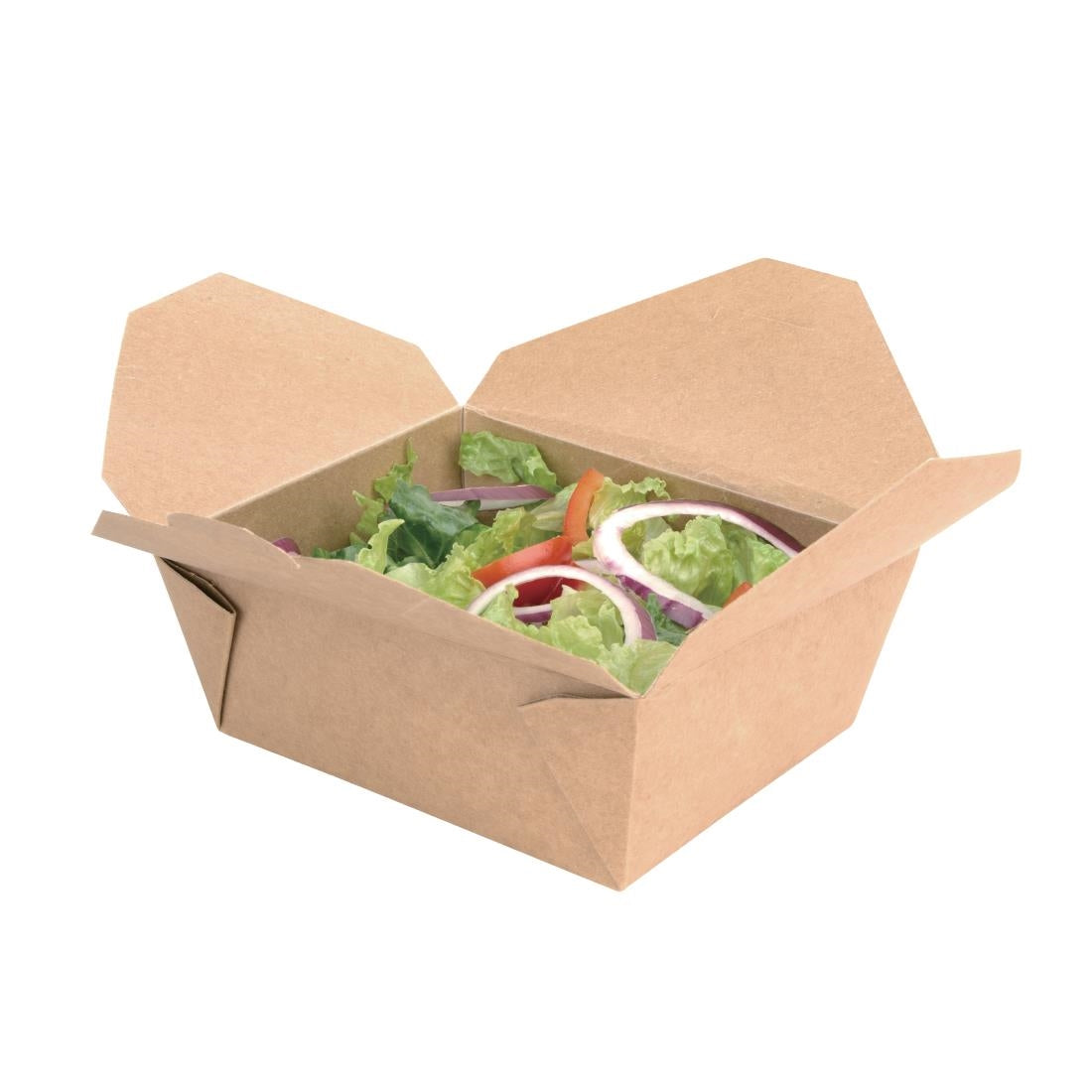 Fiesta Compostable Paperboard Food Cartons 1200ml / 42oz (200 Pack)
