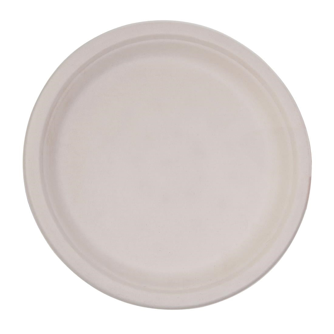 Fiesta Compostable Bagasse Round Plates Natural Colour 260mm (50 Pack)