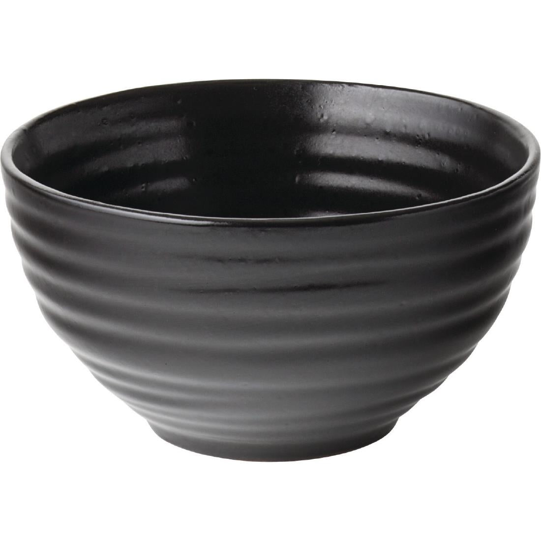 Utopia Tribeca Rice Bowls Ebony 100mm (6 Pack)