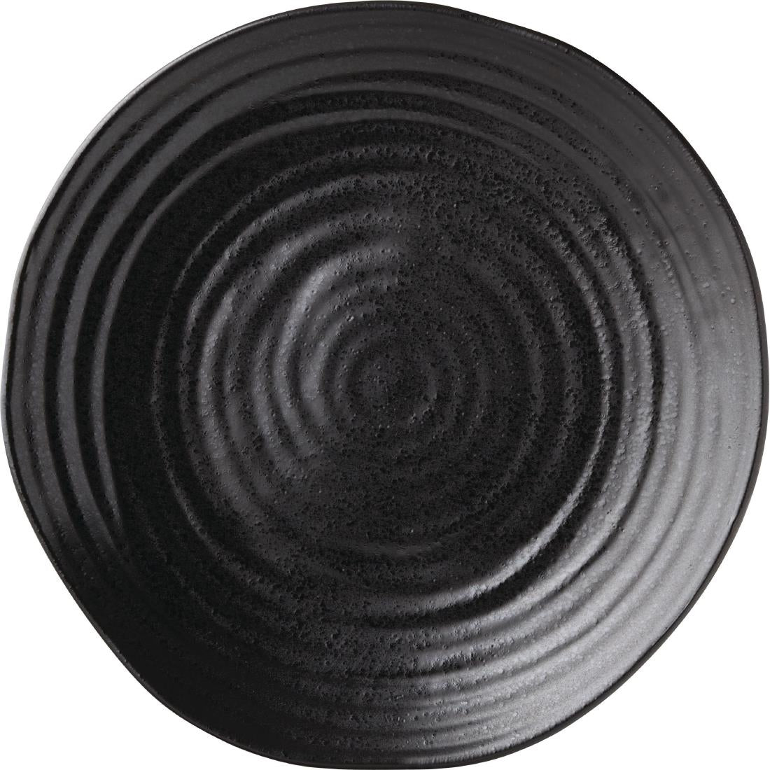 Utopia Tribeca Dinner Plates Ebony 280mm (6 Pack)