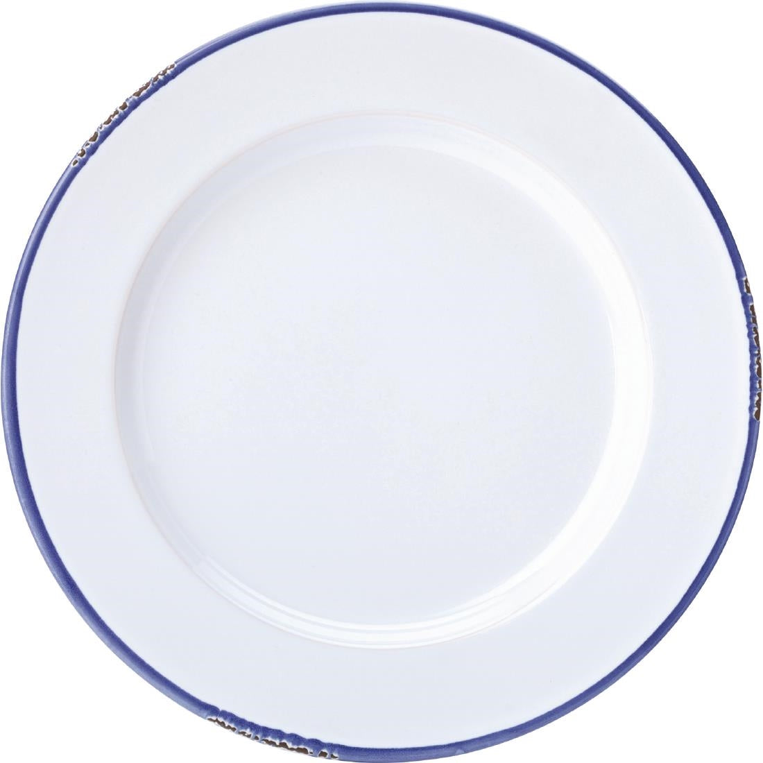 Utopia Avebury Blue Dinner Plates 260mm (6 Pack)
