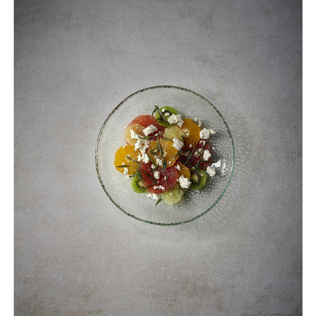 Churchill Isla Glasses Clear Organic Glasses Plates 225mm (6 Pack)