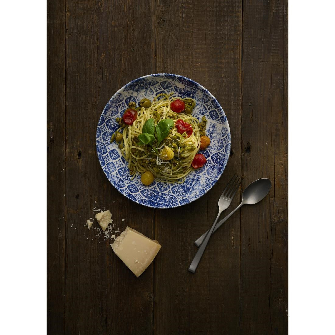 Dudson Makers Collection Porto Blue Coupe Bowls 220mm (12 Pack)