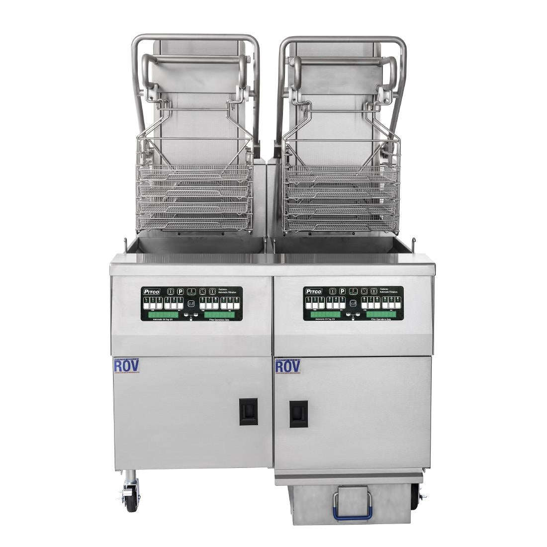 Pitco Solstice LPG Rack Fryer with SoloFilter SF-SG6H