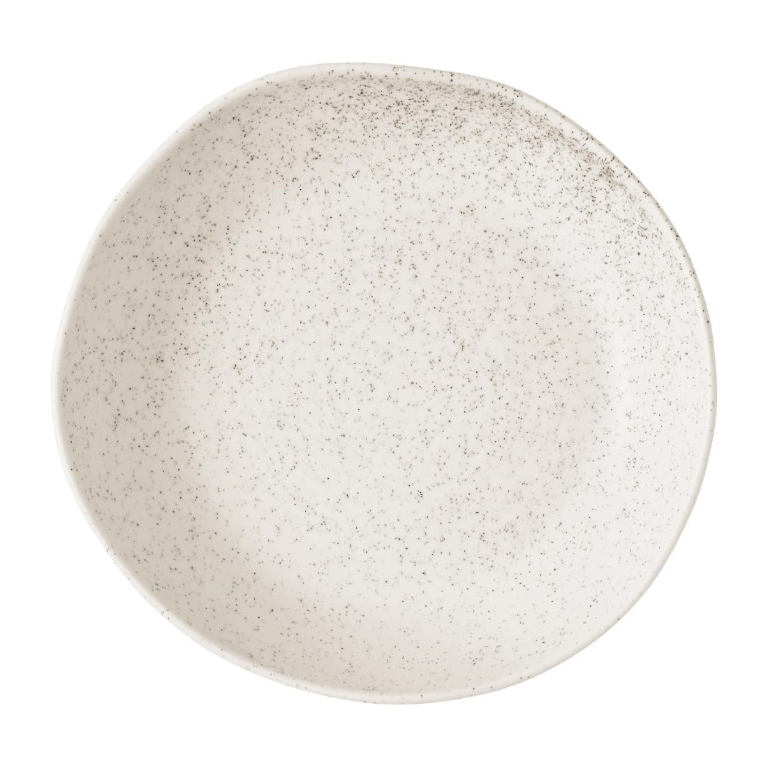 Churchill Stonecast Natural Organic Deep Bowls Barley White 215mm (6 Pack)