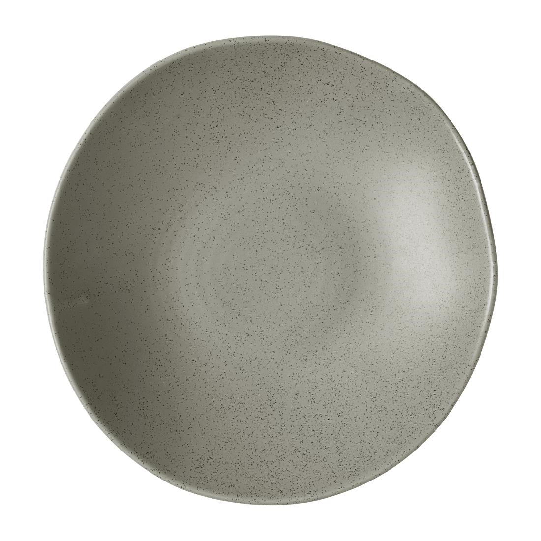 Churchill Stonecast Natural Organic Coupe Bowls Peppercorn Grey 220mm (6 Pack)