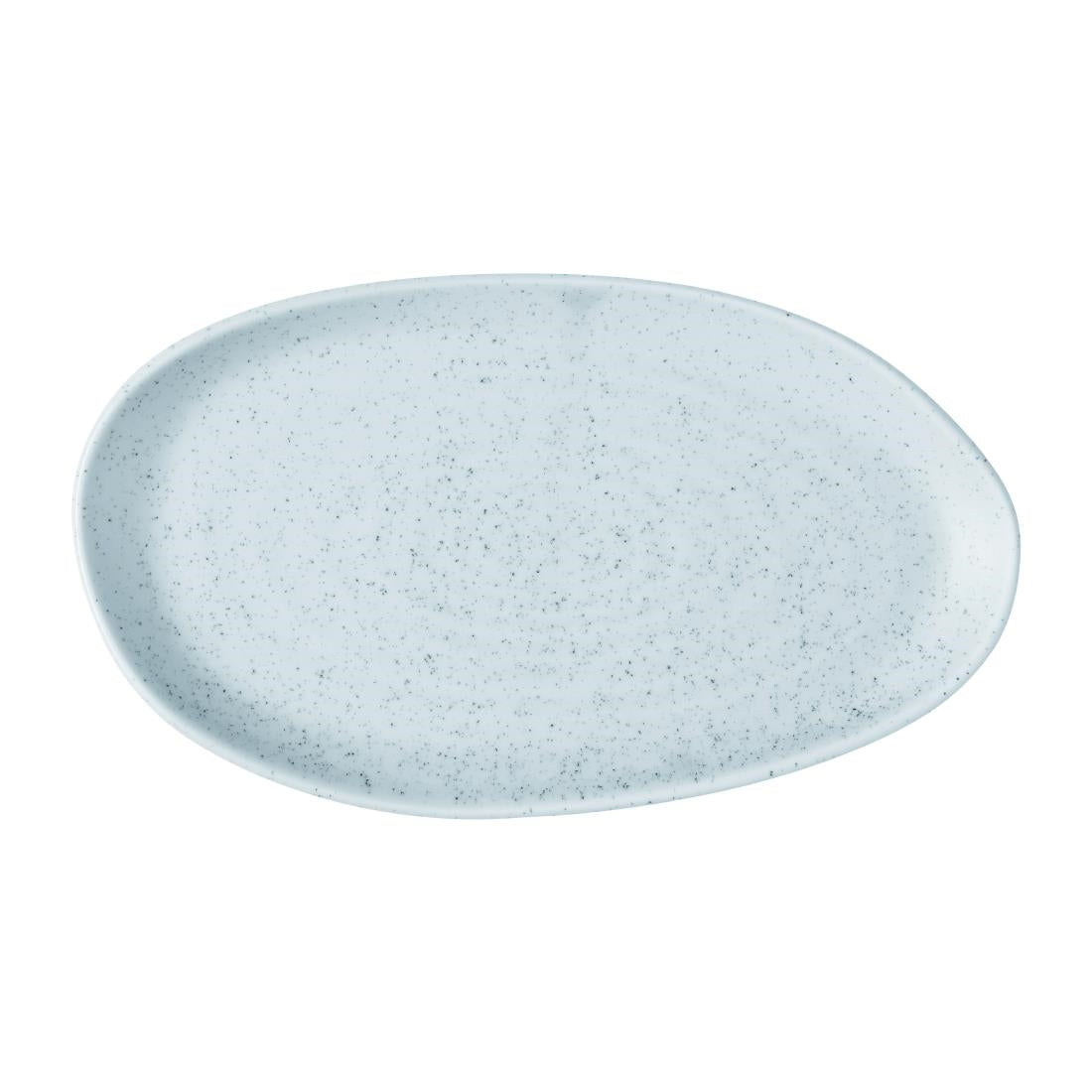 Churchill Stonecast Natural Organic Platters Duck Egg Blue 260x150mm (6 Pack)
