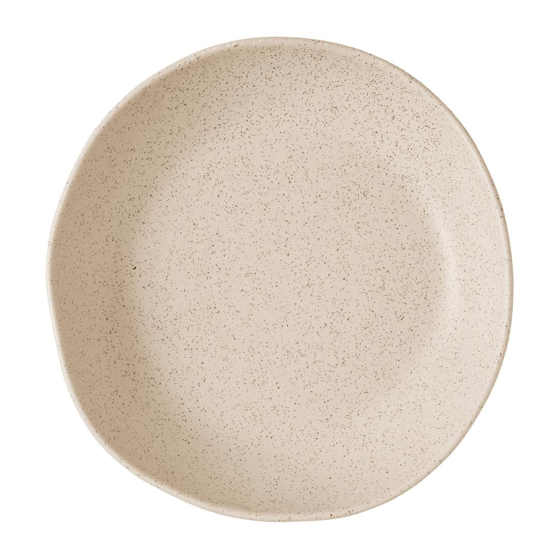 Churchill Stonecast Natural Organic Deep Bowls Nutmeg Cream 250mm (6 Pack)