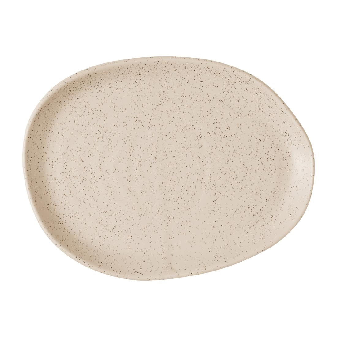 Churchill Stonecast Natural Organic Platters Nutmeg Cream 260x200mm (6 Pack)