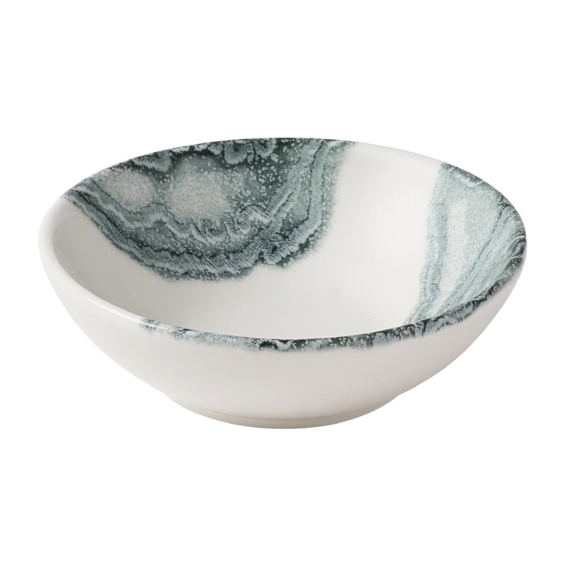 Churchill Tide Shallow Bowls Black 116mm (12 Pack)