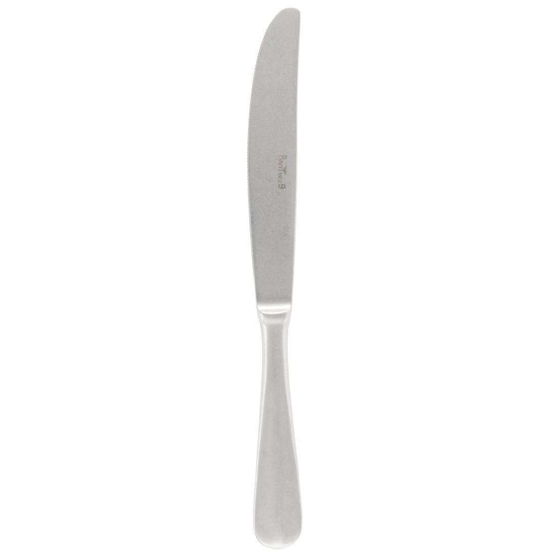 Pintinox Baguette Stonewashed Table Knife (12 Pack)
