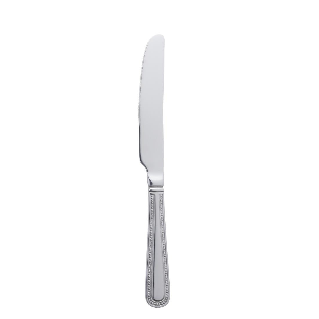 Olympia Bead Solid Handle Dessert Knife (12 Pack)