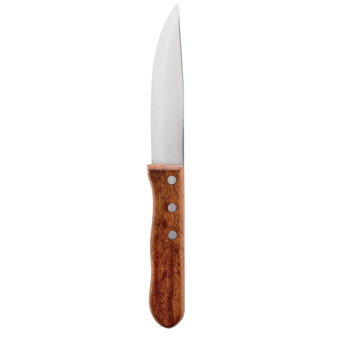 Olympia Jumbo Steak Knives with Rosewood Handles (12 Pack)