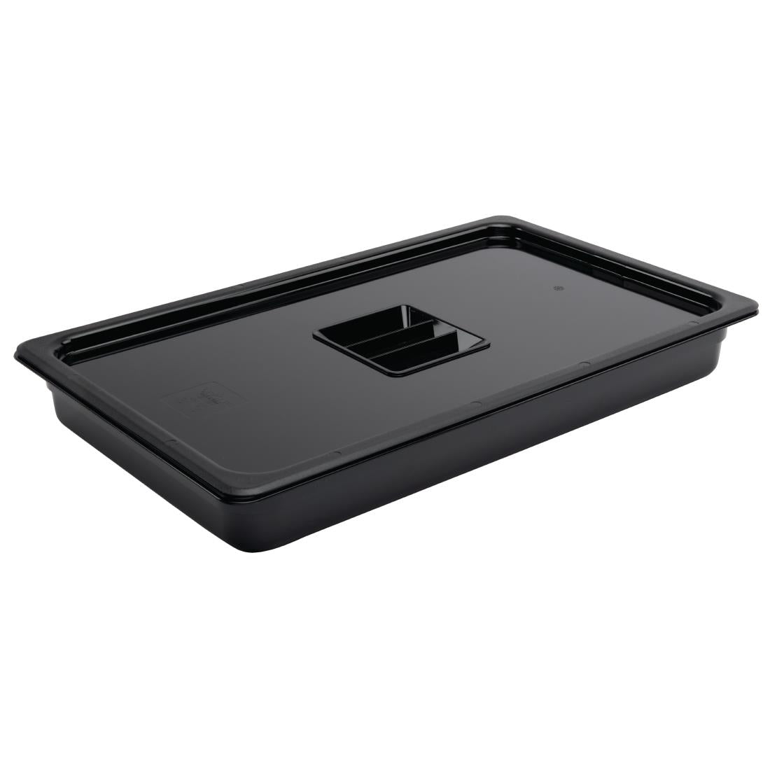 Vogue ABS Gastronorm Tray Black GN 1/1 65mm