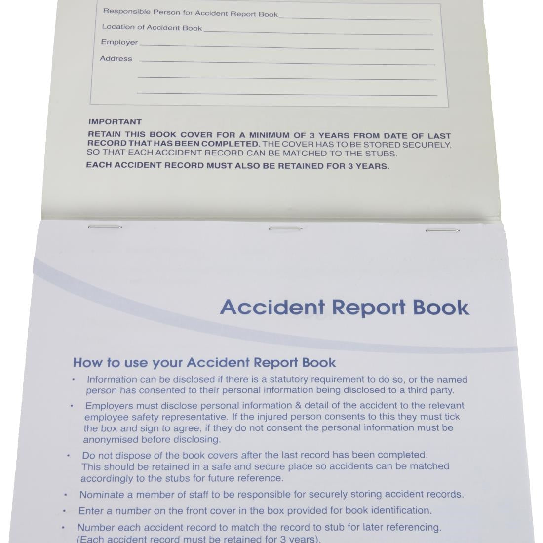 HMSO Accident Report Book A4