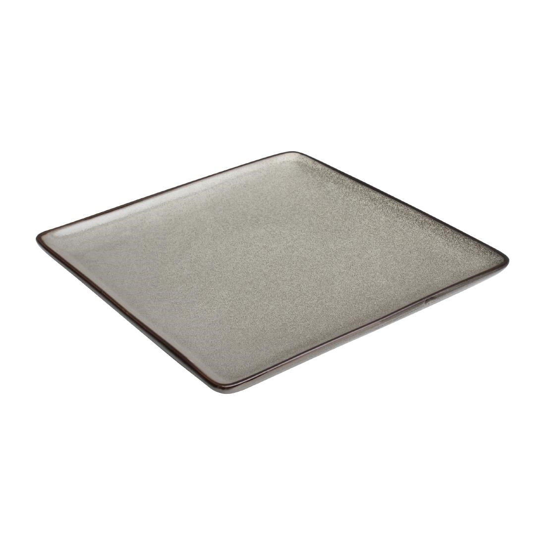 Olympia Mineral Square Plates 265mm (4 Pack)