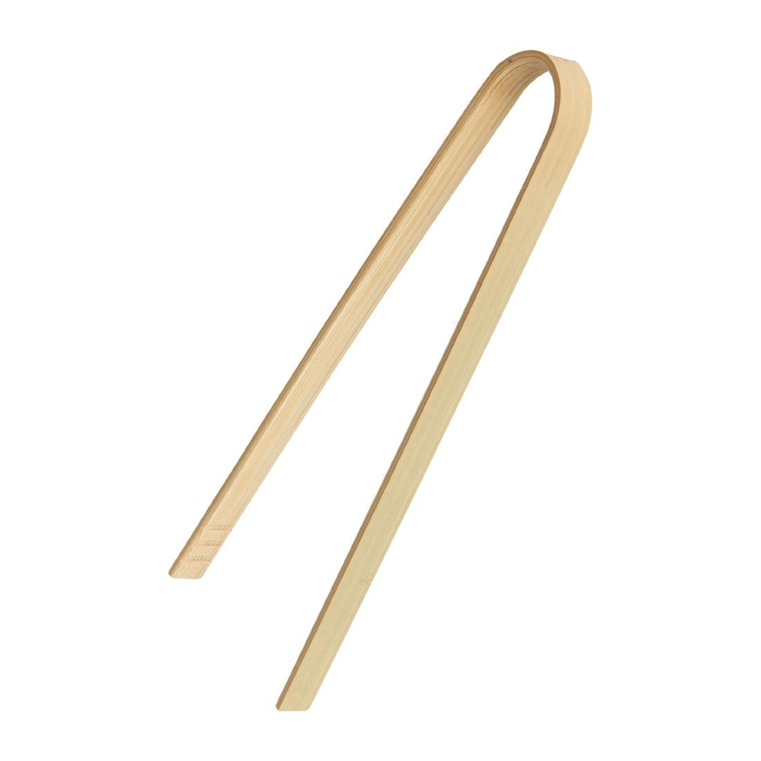 Fiesta Compostable Mini Bamboo Tongs (50 Pack)