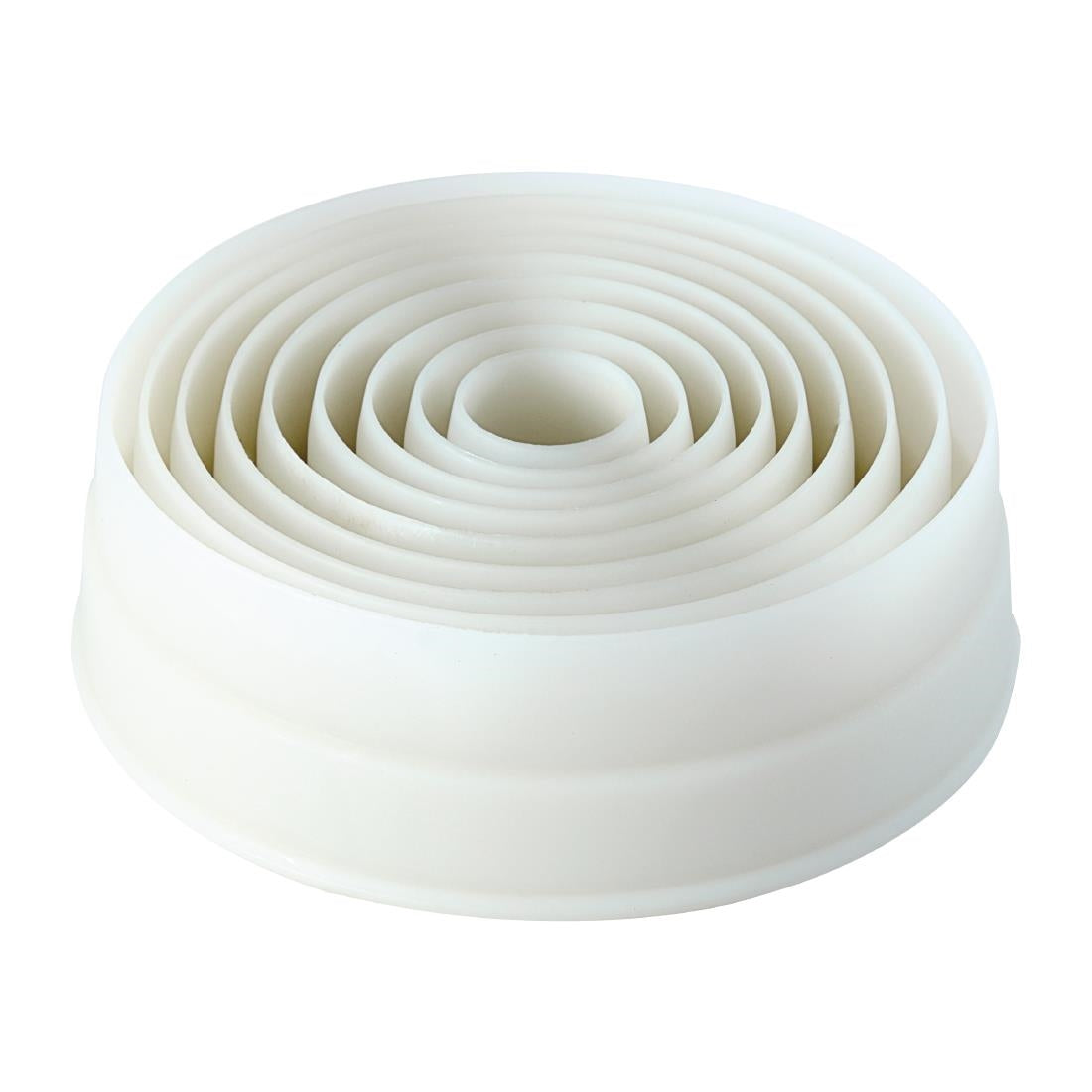 Schneider Plain Round Pastry Cutters (9 Pack)