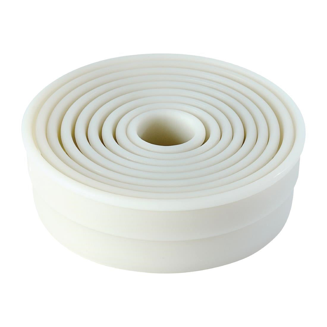 Schneider Plain Round Pastry Cutters (9 Pack)