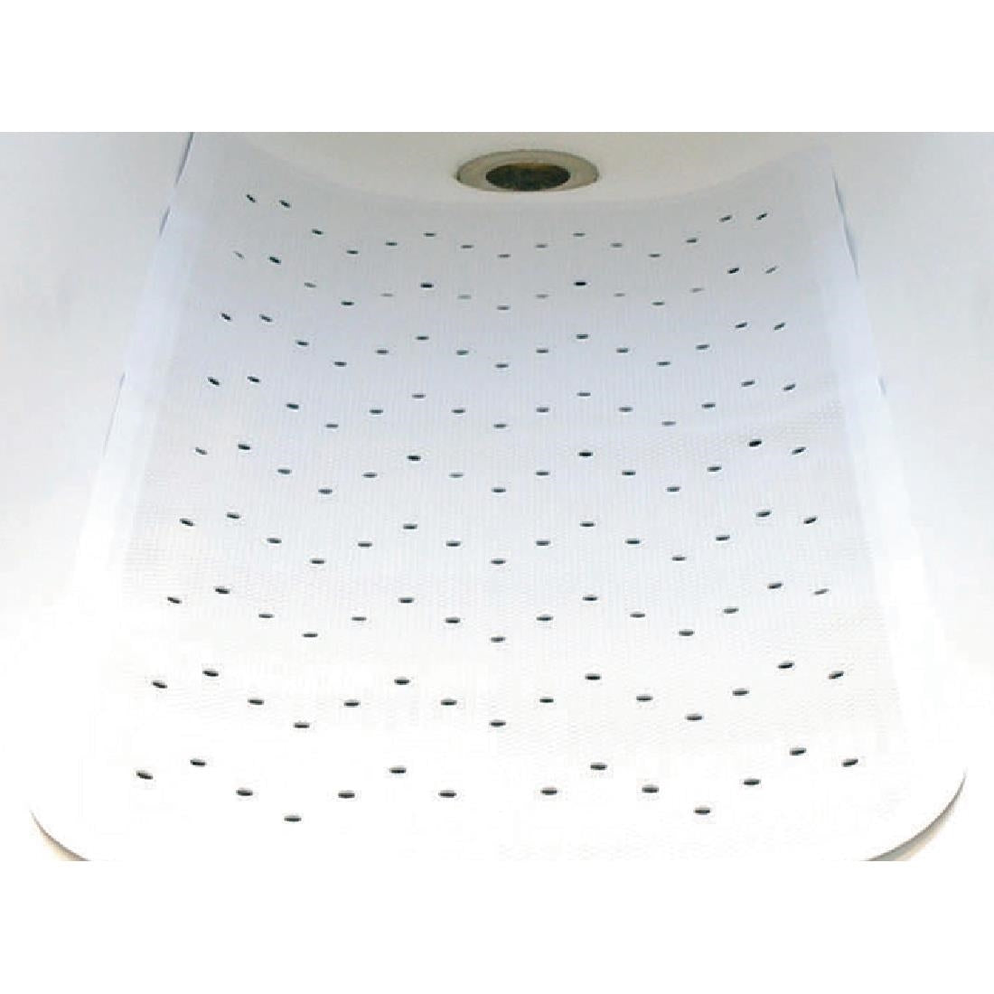 Mitre Essentials Bath Mat White
