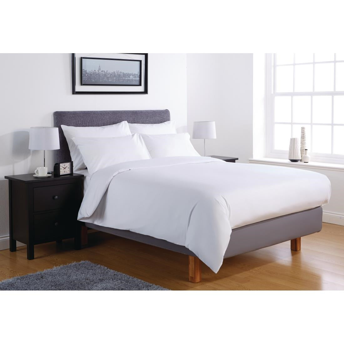 Mitre Comfort Percale Housewife Pillowcase White