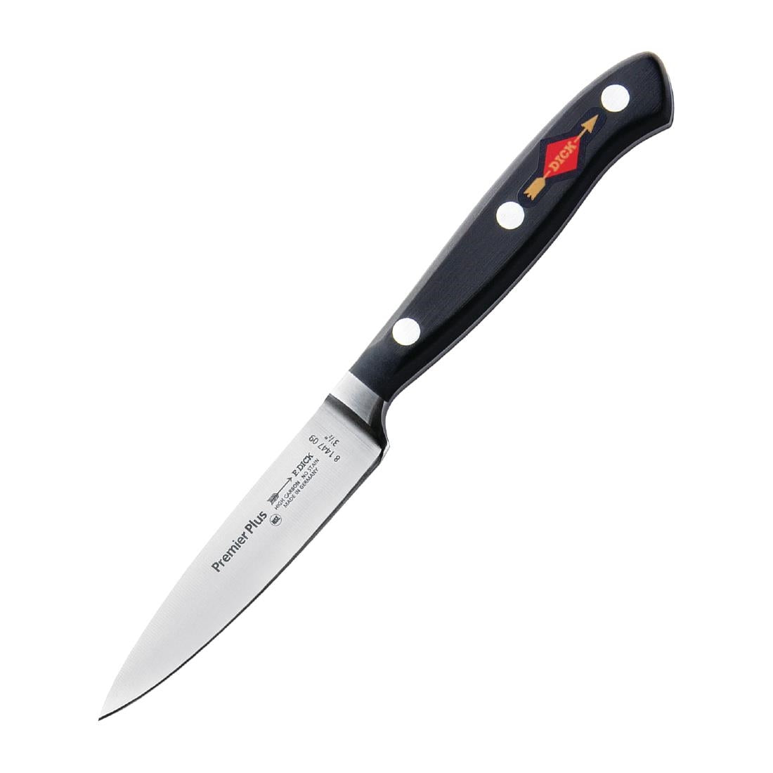 Dick Premier Plus Paring Knife Black 8.9cm