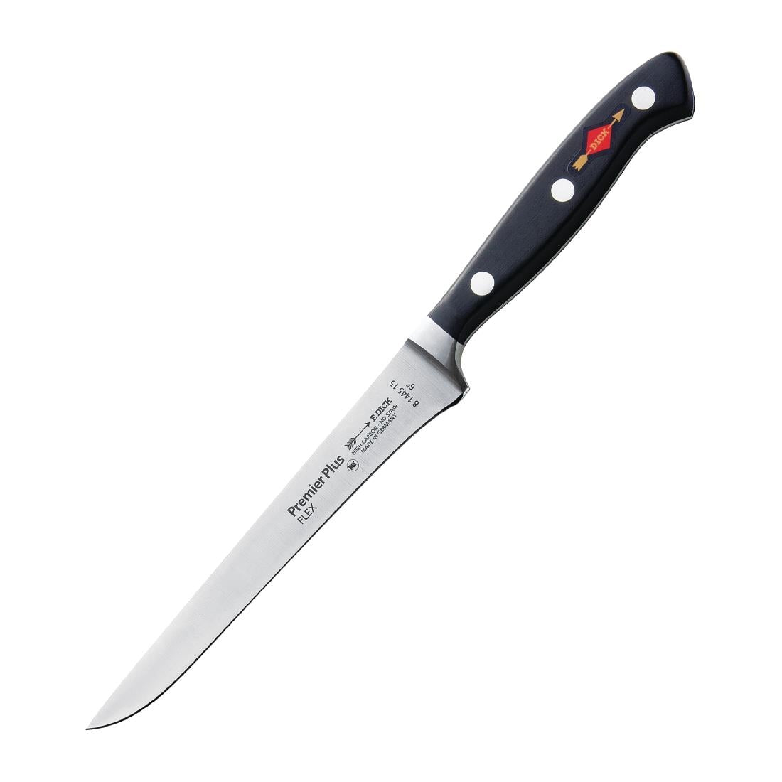 Dick Premier Plus Flexible Boning Knife Black 15.2cm