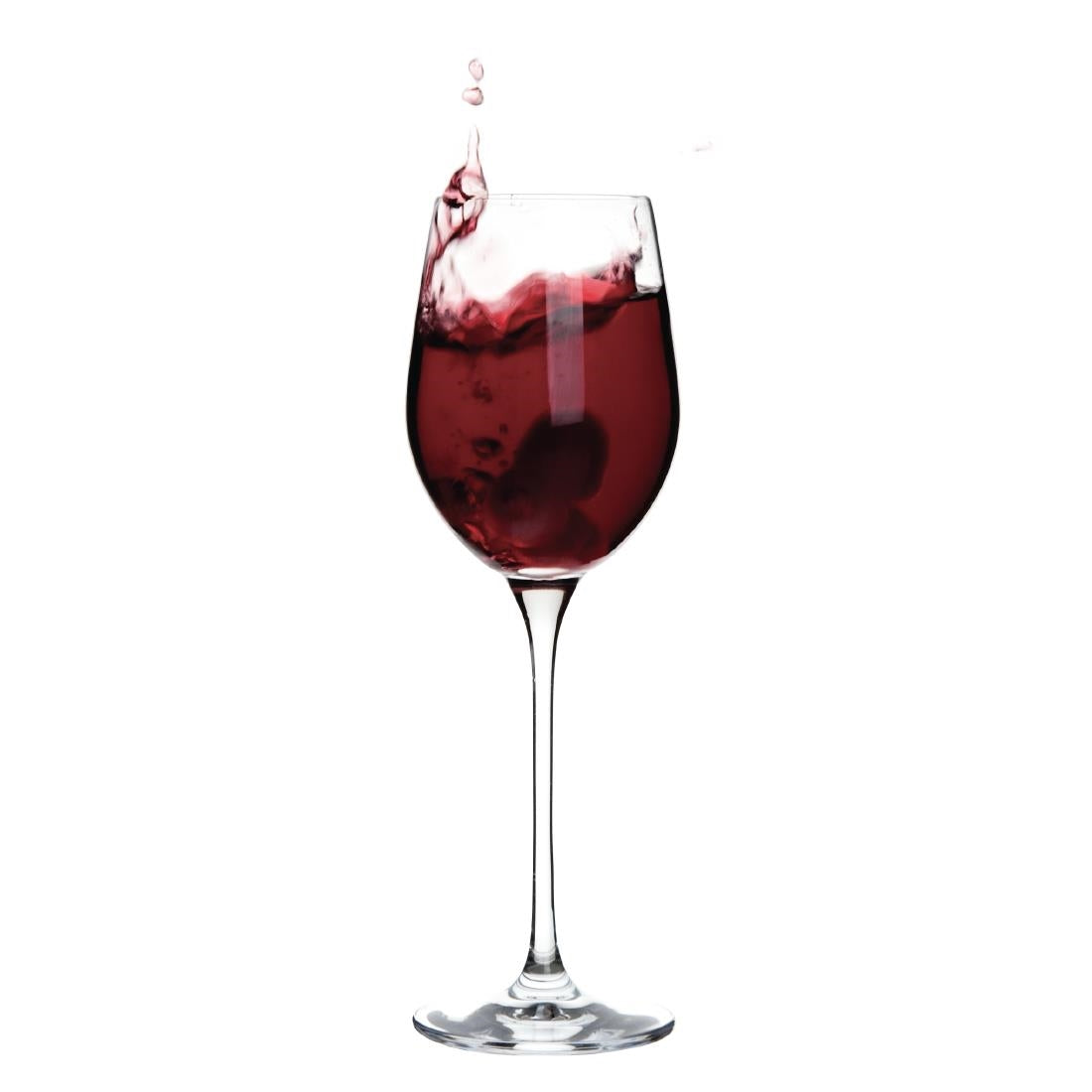 Olympia Campana One Piece Crystal Wine Glasses 380ml (6 Pack)