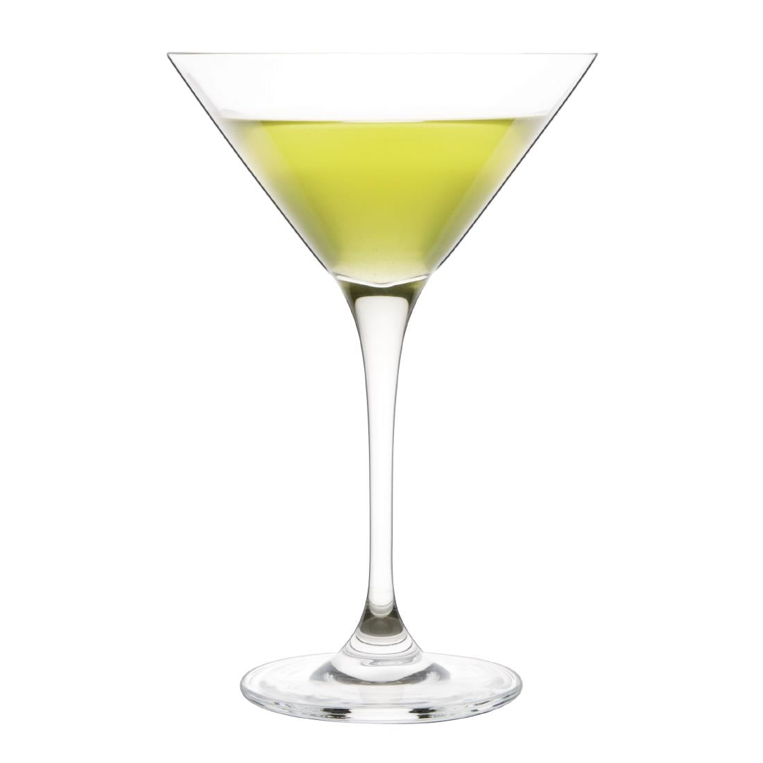 Olympia Campana One Piece Crystal Martini Glasses 260ml (6 Pack)