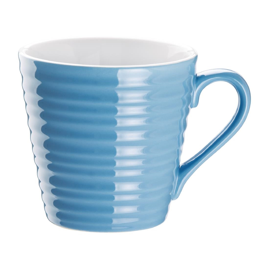 Olympia Cafe Aroma Mugs Blue 340ml (6 Pack)