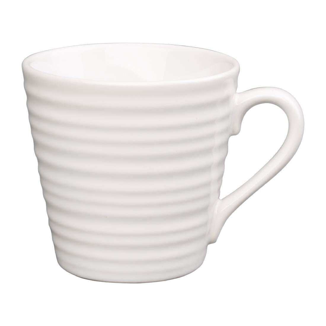 Olympia Cafe Aroma Mugs White 340ml (6 Pack)