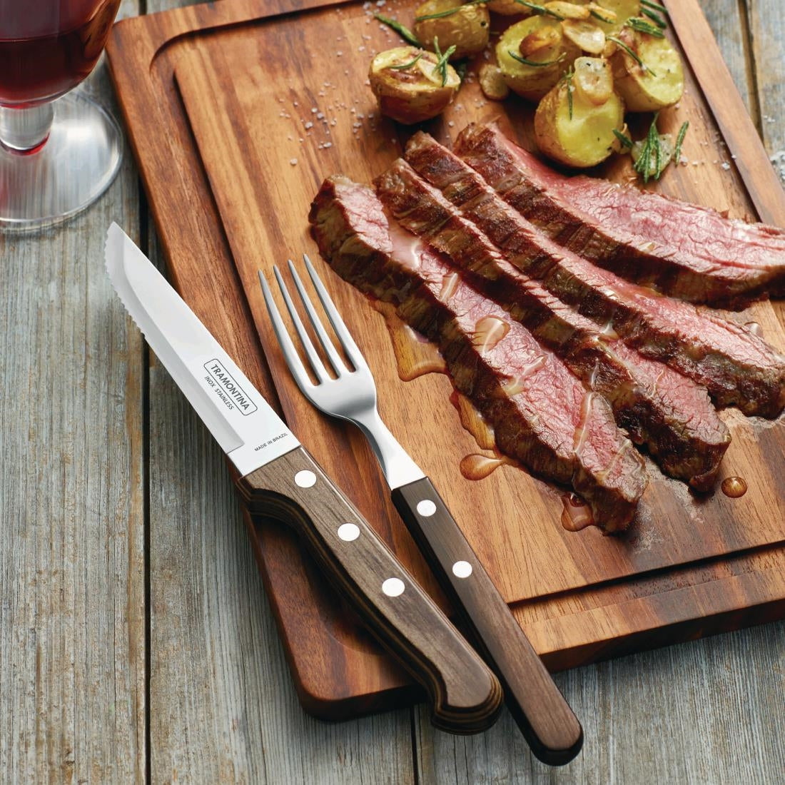 Tramontina Gaucho Steak Knives (6 Pack)