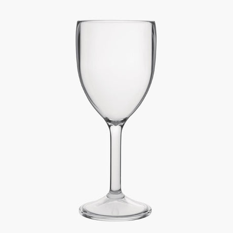 Olympia Kristallon Polycarbonate Wine Glasses 275ml (12 Pack)