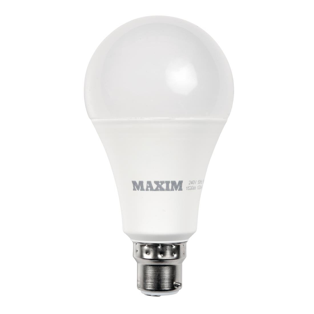Maxim LED GLS Bayonet Cap Cool White 10W (10 Pack)