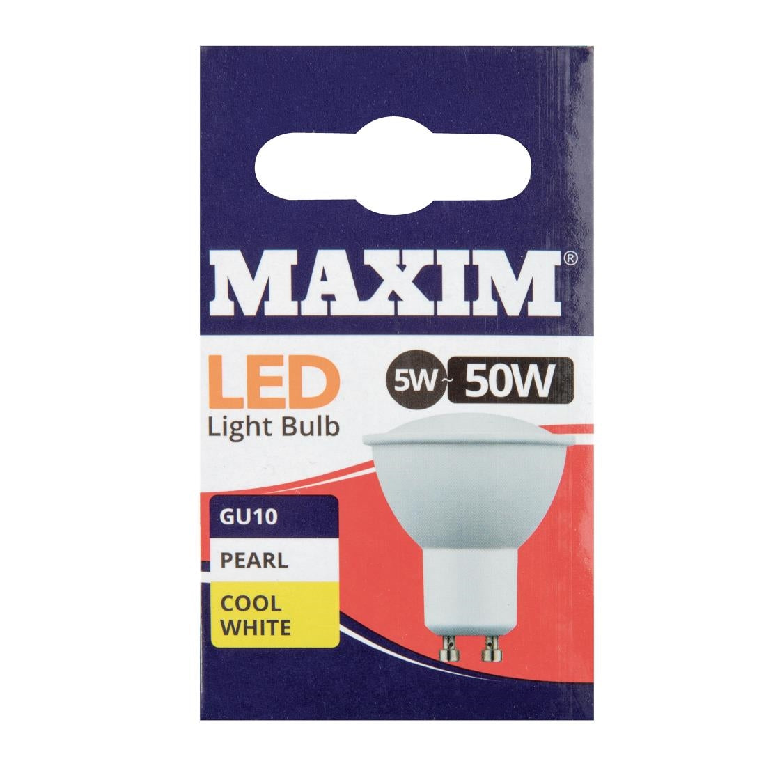 Status Maxim LED GU10 Pearl Cool White 5W (10 Pack)