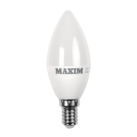 Maxim LED Candle Small Edison Screw Warm White 6W (10 Pack)