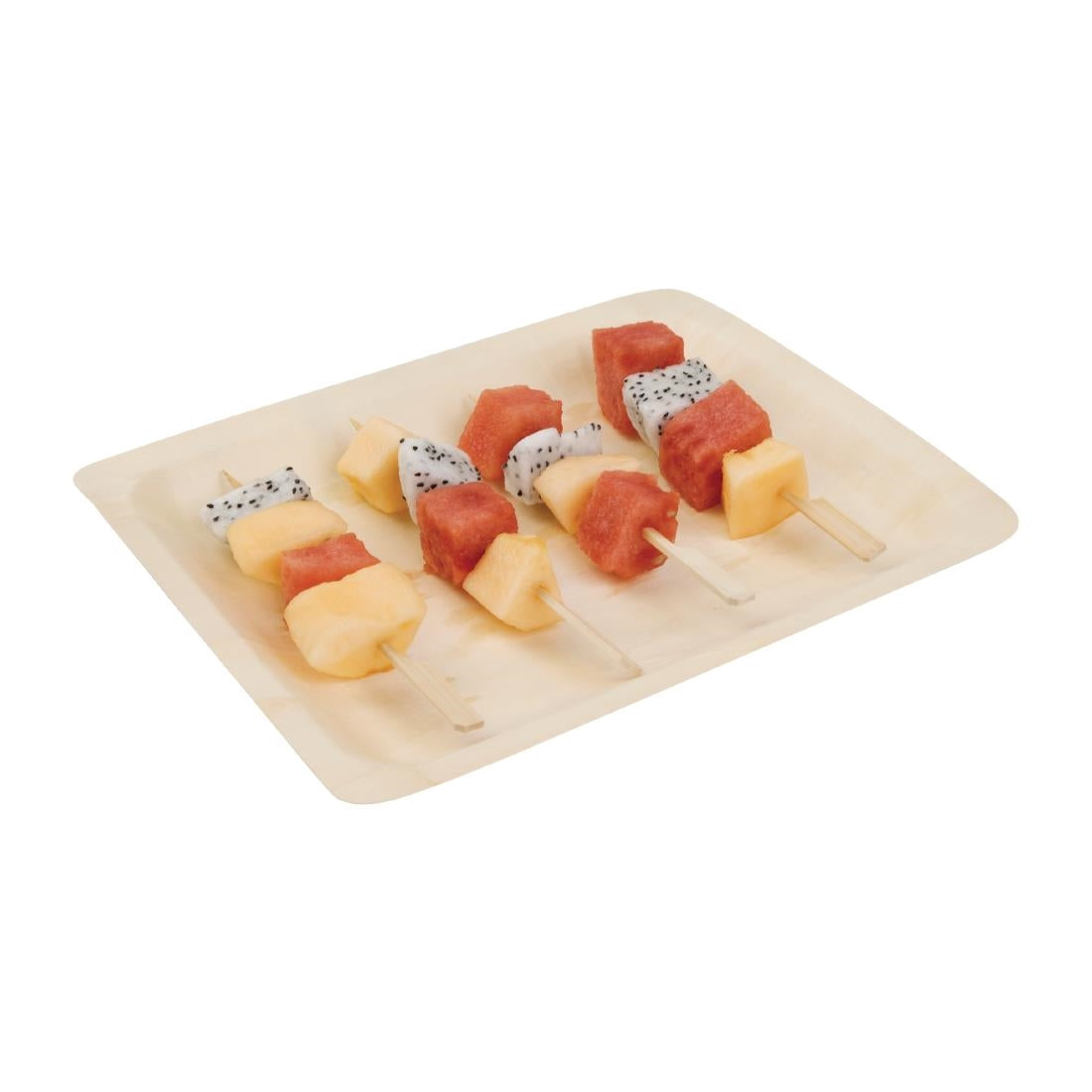 Fiesta Compostable Bamboo Paddle Skewers 180mm (100 Pack)