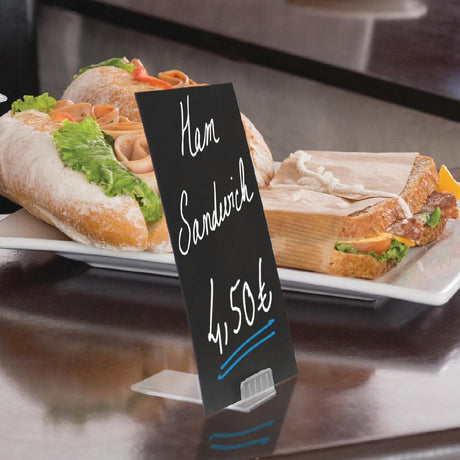 Display Holders for Securit Mini Chalkboard Tags (CL310) (10 Pack)