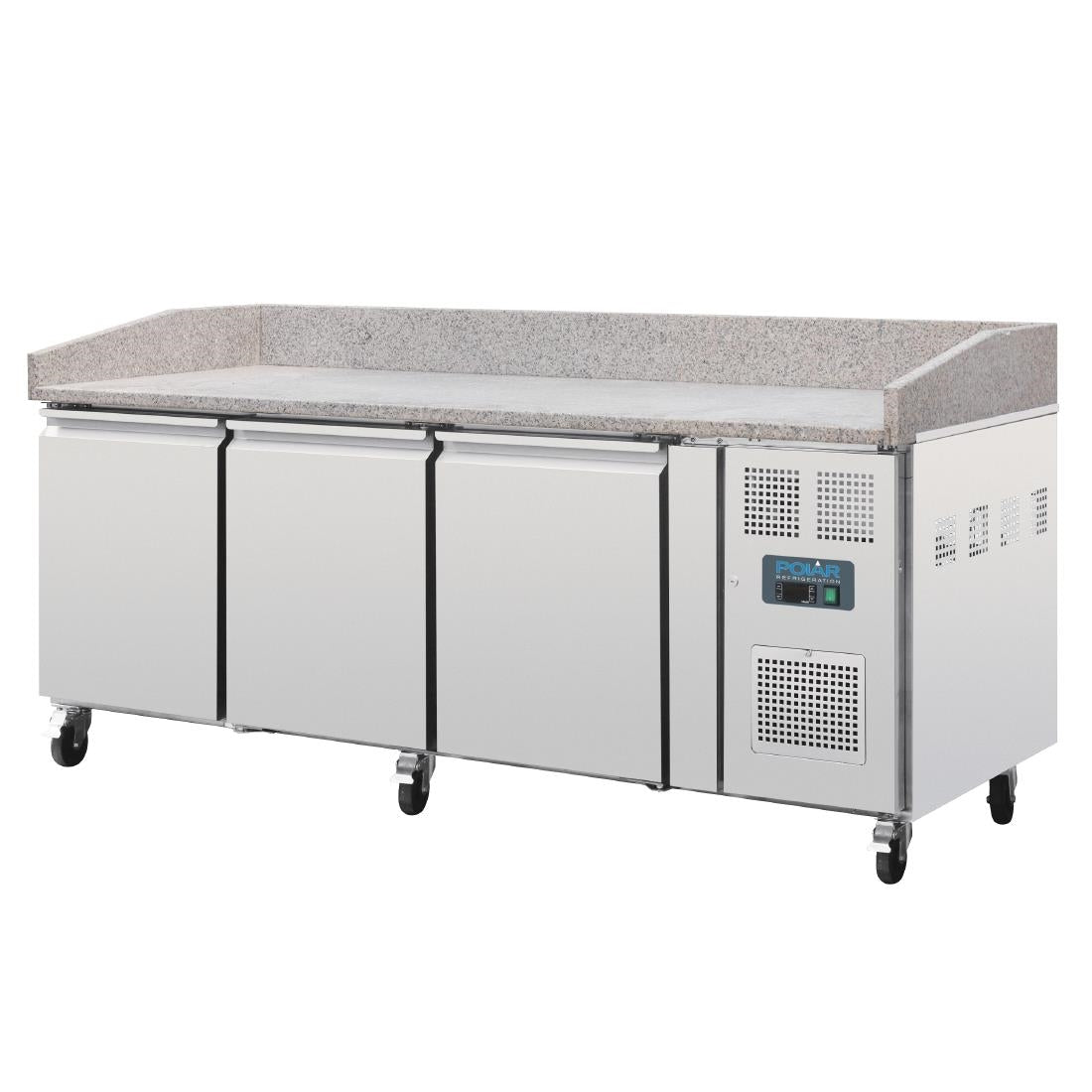 Polar U-Series Bakery Counter Fridge with Granite Top 634Ltr